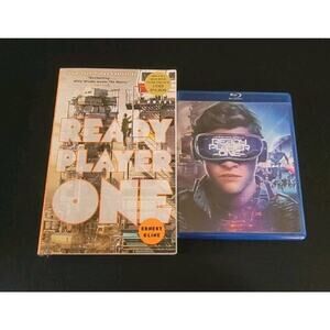 Ready Player One by Ernest Cline, Movie and Book Bundle, Excellent Condition